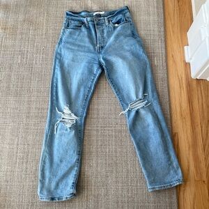 Levi’s wedgie straight jeans